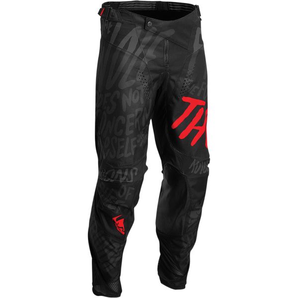 Pants MX-Enduro Thor Moto MX Pants Pulse Counting Sheep Black/Red