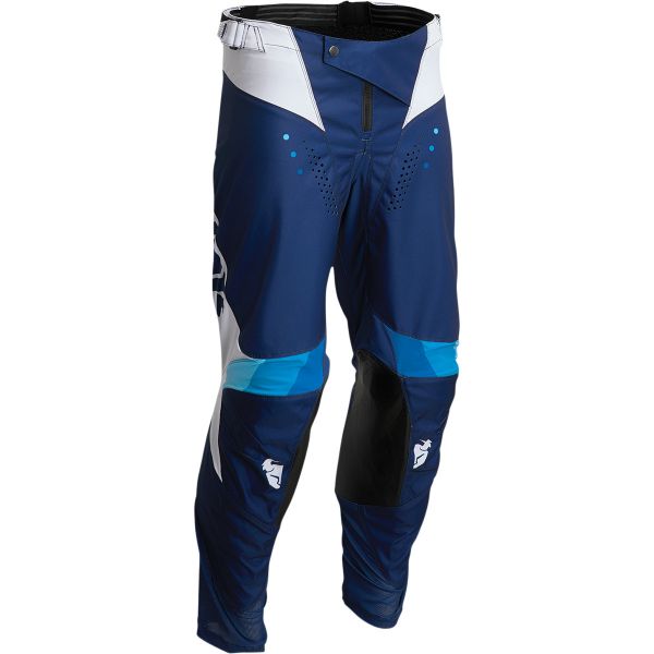 Pants MX-Enduro Thor Moto MX Pants Pulse React Nay/White