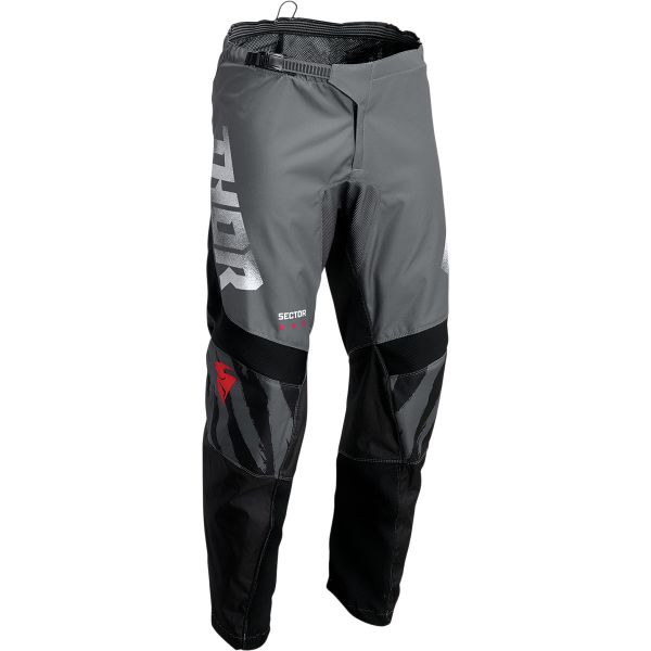 Pantaloni MX-Enduro Thor Pantaloni Enduro Sector Tear Gray/Black