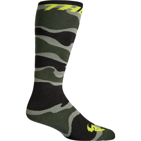 Sosete MX-Enduro Thor Sosete Moto MX Camo/Green/Acid