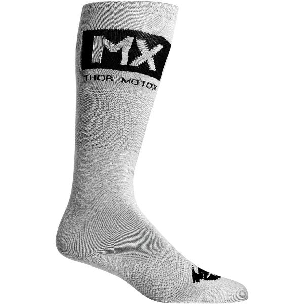 Sosete MX-Enduro Thor Sosete Moto MX Cool Gray/Black