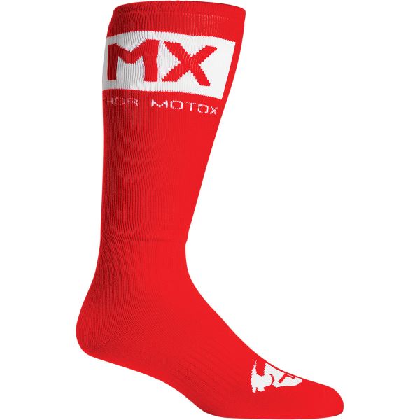 Sosete MX-Enduro Thor Sosete Moto MX Red/White