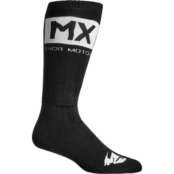 Sosete MX-Enduro Thor Sosete Moto MX Black/White