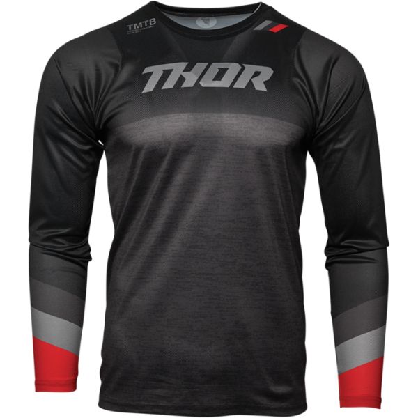 Tricouri Bike Thor Tricou Bike ASSIST LS BK/GY 24