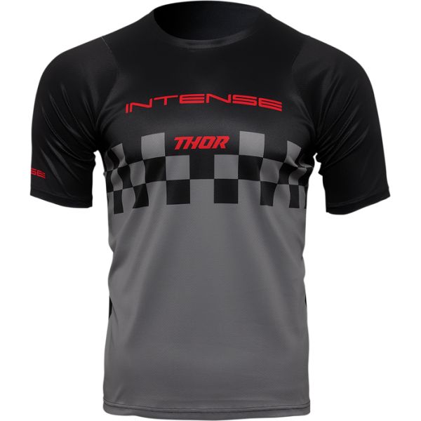 Tricouri Bike Thor Tricou Bike INTENSE CHX BK/GY 24