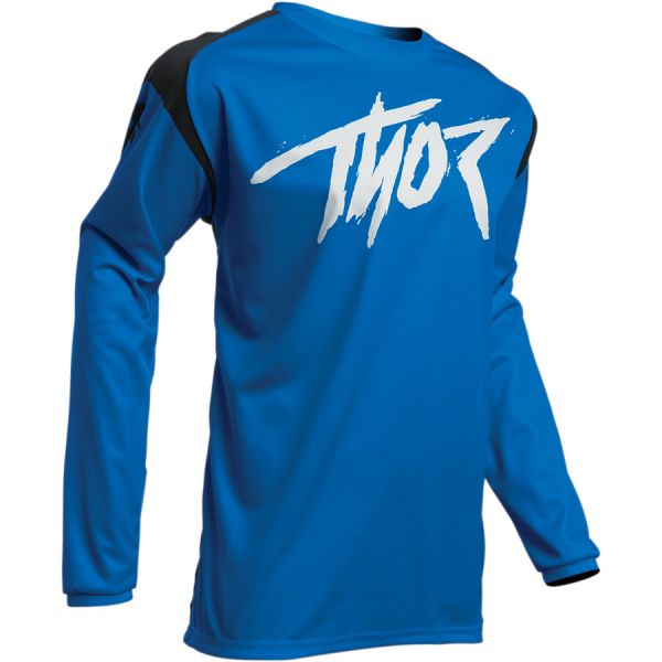Tricouri MX-Enduro Copii Thor Tricou Copii Sector Link S20 Blue