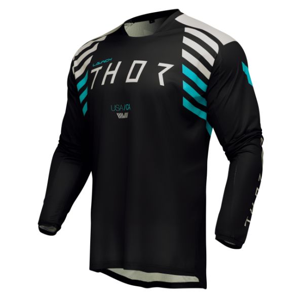 Tricouri MX-Enduro Thor Tricou Moto MX/Enduro Launchmode Zone Sand 25