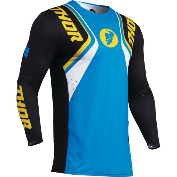 Tricouri MX-Enduro Thor Tricou Moto MX/Enduro Prime Jazz Blue/Black 24