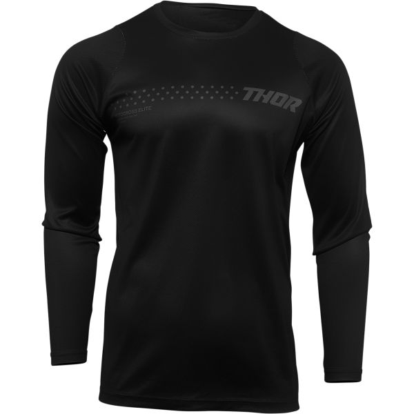 Tricouri MX-Enduro Thor Tricou Enduro Sector Minimal Black