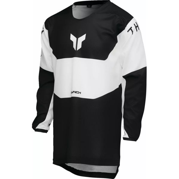 Tricouri MX-Enduro Copii Thor Tricou MX/Enduro Copii Youth Launchmode Storm Black 2025