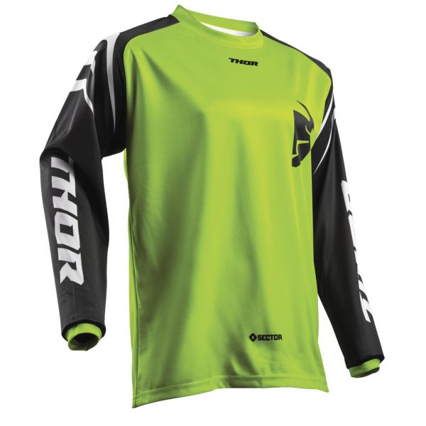 Jerseys MX-Enduro Thor Sector Zones Green S8 Jersey