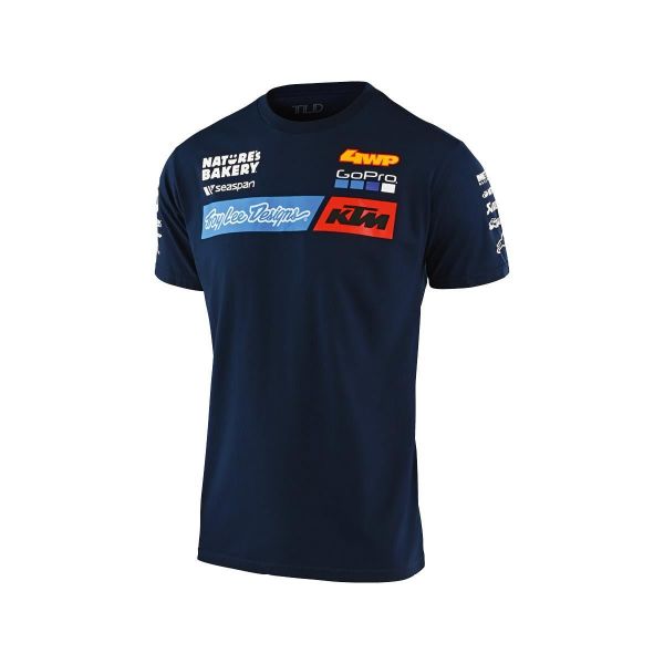  Troy Lee Designs Tricou Copii KTM Team Navy