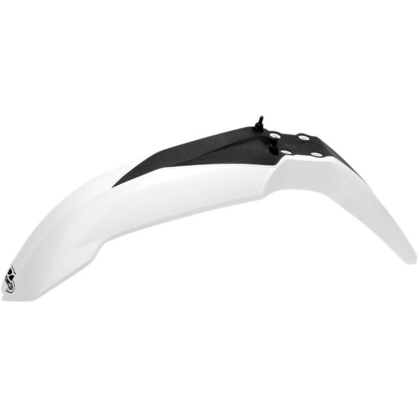 Plastice MX-Enduro Ufo Aripa Fata KTM EXC 2008-2013 White KT03092-047