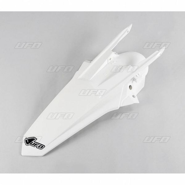 Plastics MX-Enduro Ufo REAR FENDER W/PINS KTM EXC 2017-2019 EXC WHITE