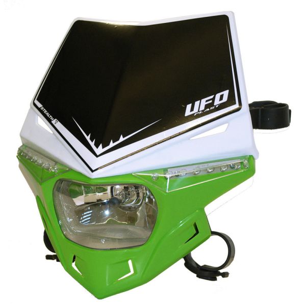 Universal Plastics Ufo STEALTH HEADLIGHT (12V/35W & LED) DUAL COLOR