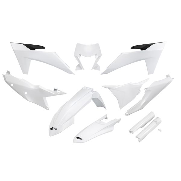 Plastics MX-Enduro Ufo Body Kit KTM EXC/EXC-F 125-500 2024 White