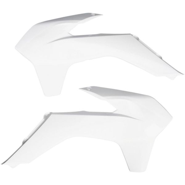 Plastics MX-Enduro Ufo KTM EXC 300 2014-2016 White KT04052-047 Radiator Covers
