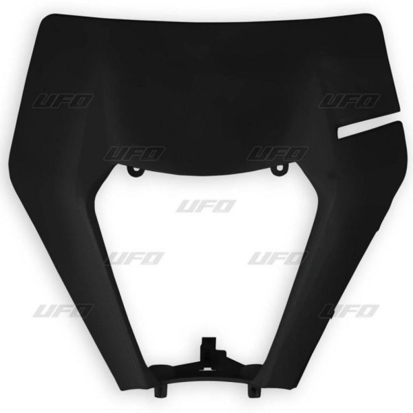 Plastics MX-Enduro Ufo HEADLIGHT PLASTIC BLACK KTM EXC 2017-2023