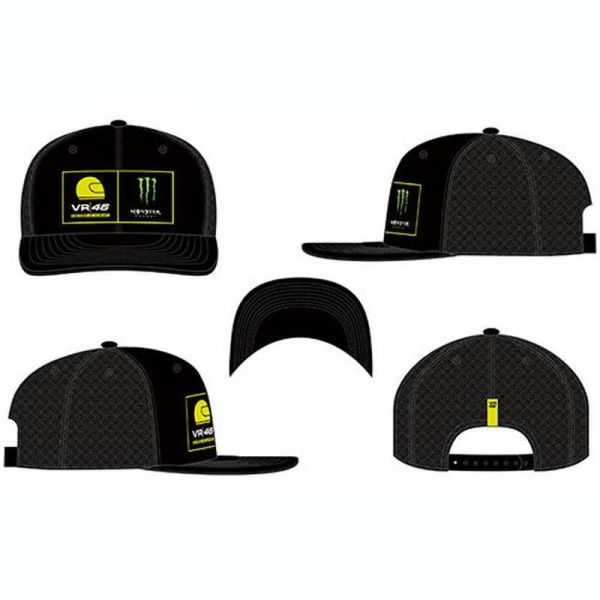 Sepci VR46 Sapca Rossi MOMCA317104 ADJ Trucker Dual Negru