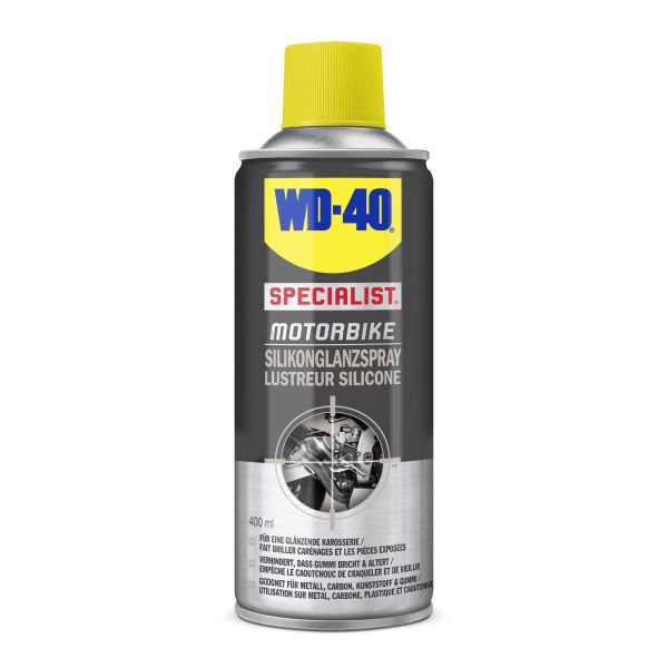 Maintenance WD-40 MOTORBIKE SILICONE SHINE SPRAY 400 ML