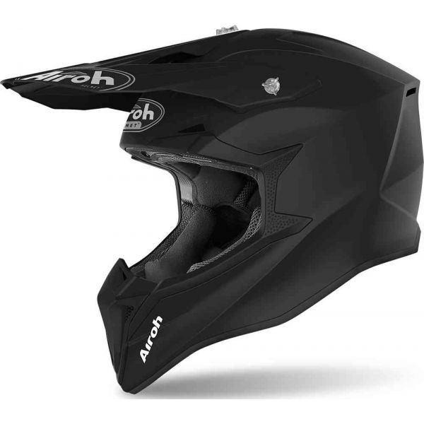 Casti Cross-Enduro Airoh Casca Moto Enduro Wraap Color Black Matt