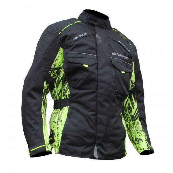  Wulfsport Geaca ATV/Enduro Black/Hi-Viz