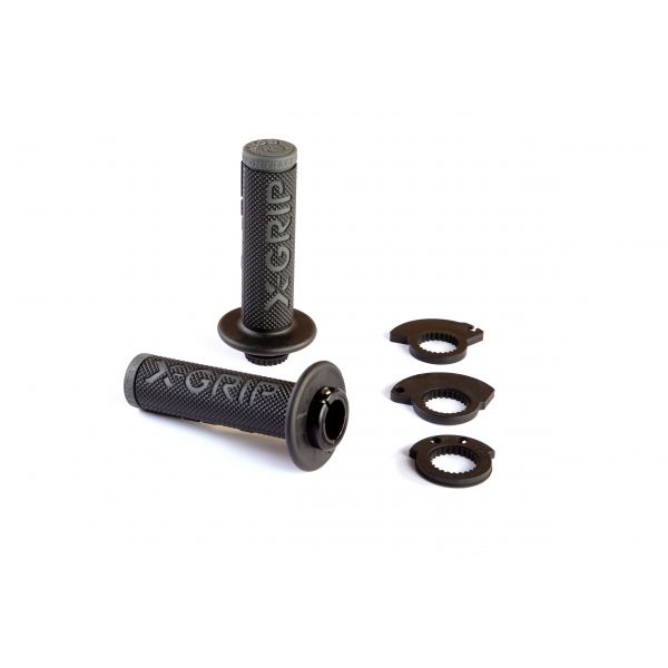 Grips Enduro/MX X-Grip Braaaap Black/Gray Lock-On Grips