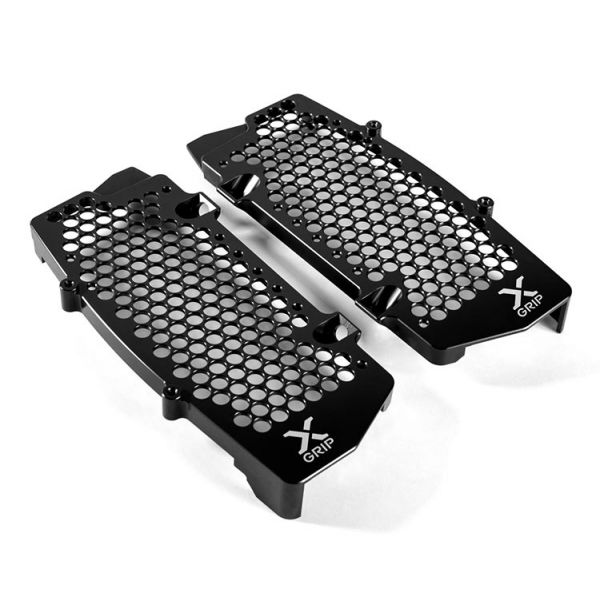 Radiator Guards X-Grip Radiator Guard Set KTM/HSQ/GAS EXC(F)/SX(F)Tei/FE/TC/FC/EC(F) Black XG-2219