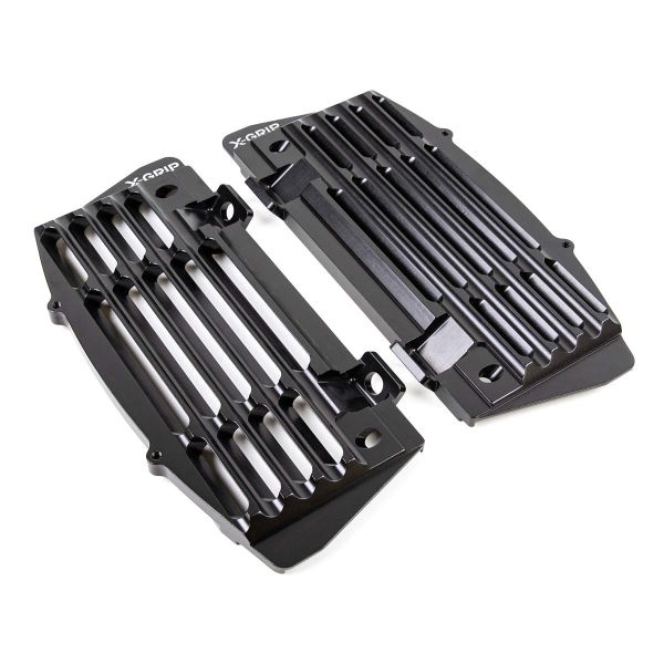 Radiator Guards X-Grip Air Force Radiator Guard Black KTM./HSQ/GAS 2T TBI & 4T 2024 XG-2681-001