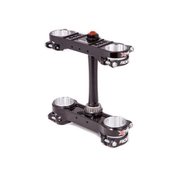 MX Triple-Clamp X-TRIG Rocs Pro Triple Clamp Offset ?20-22mm Black