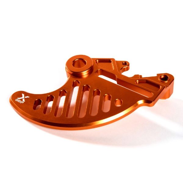 Brake Rotor Protection X-Grip Rear Brake Disc Guard KTM/HSQ/Gas/Husaberg EXC(F)/TE/FE/EC(F) Orange XG-1654