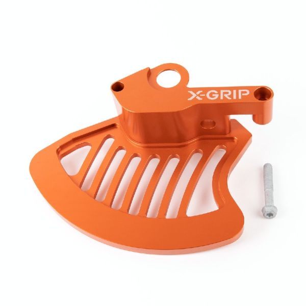 Brake Rotor Protection X-Grip Front Brake Disc Guard KTM/HSQ/Gas EXC(F)/SX(F)/TE/FE/EC(F) Orange XG-2418