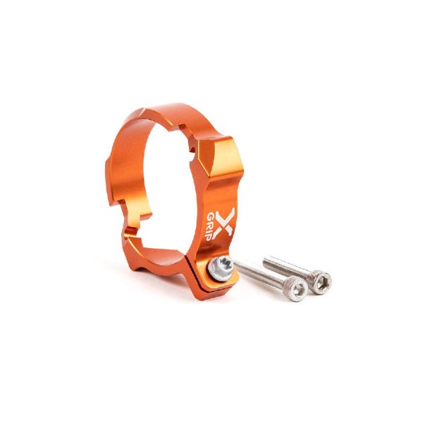 Exhaust Accessories X-Grip Exhaust Flange Guard KTM/HSQ/GAS EXC/SX/TE/TC/EC/MC 250/300 Orange XG-2628-002