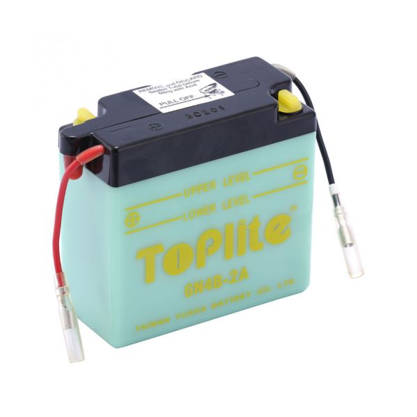  Yuasa Toplite 6N4B-2A (CU INTR., NU INCL. ACID)