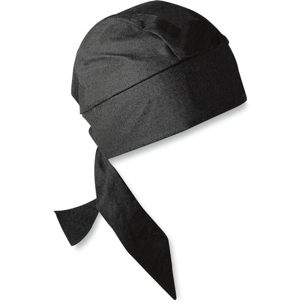Face Masks ZanHeadGear Headwrap Flydanna Deluxe Black One Size Zdx114