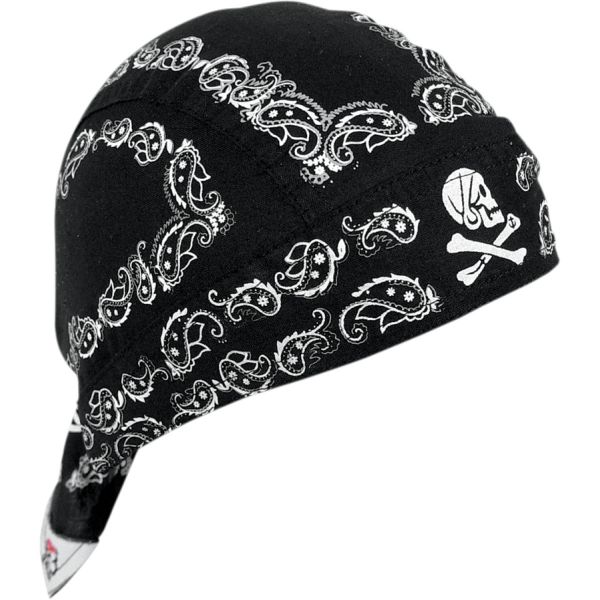 Face Masks ZanHeadGear Headwrap Flydanna Skull Paisley One Size Z500