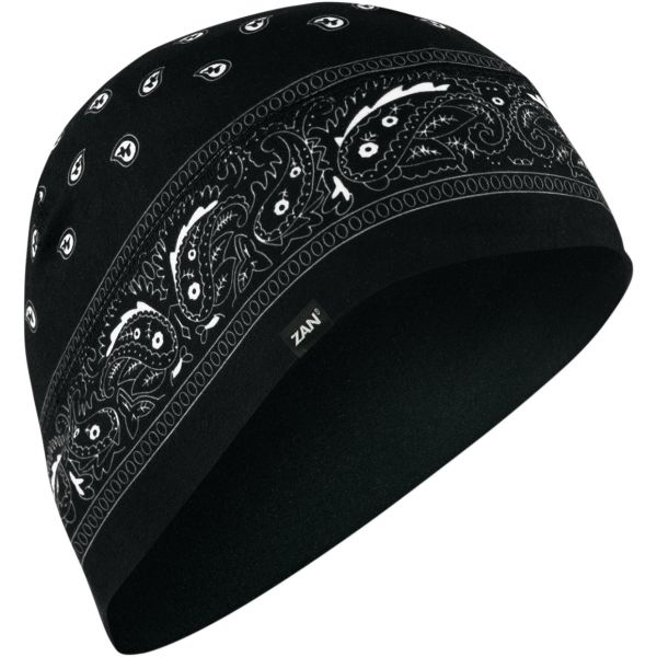 Beanies ZanHeadGear Beanie Sportflex Paisley Black Whll101