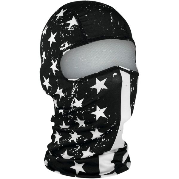 Face Masks ZanHeadGear Balaclava Flag Black/white One Size Wbp091