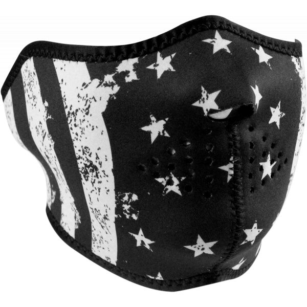Cagule si Termice ZanHeadGear Masca Fata Half Face Flag One Size Wnfm091h