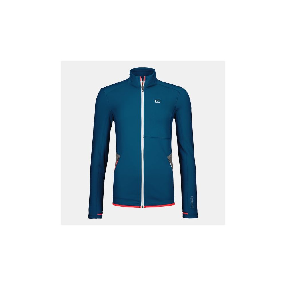 Bluza Snowmobil Dama Mid Layer Petrol Blue