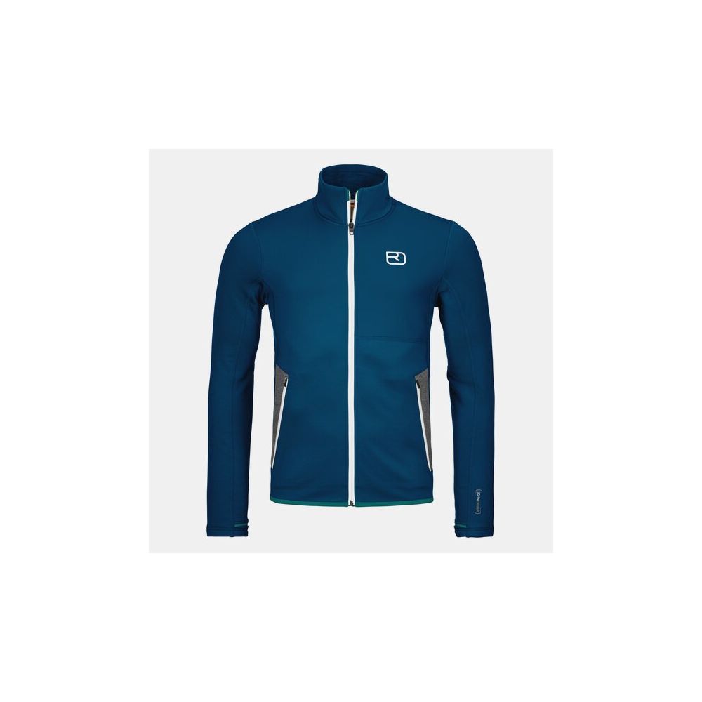 Bluza Snowmobil Mid Layer Petrol Blue