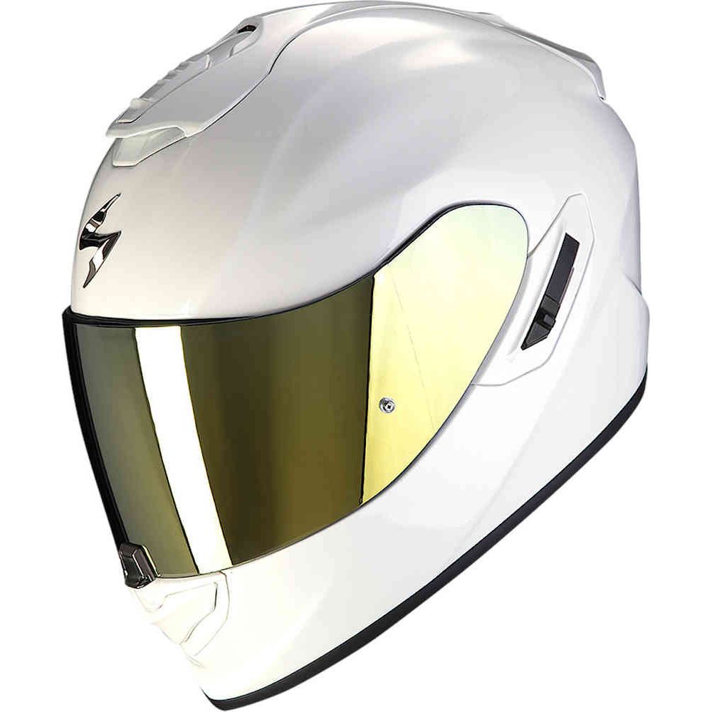 Moto Helmet Full-Face 1400 Evo Air Solid Alb