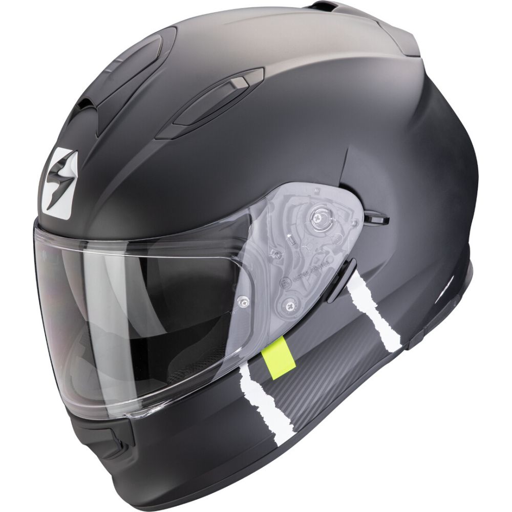 Casca Moto Full-Face EXO 491 Code Black Matt/Silver 24
