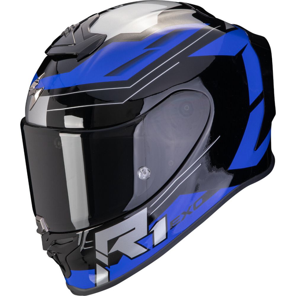 Casca Moto Full-Face EXO R1 Evo Air Blaze Black/Blue 24