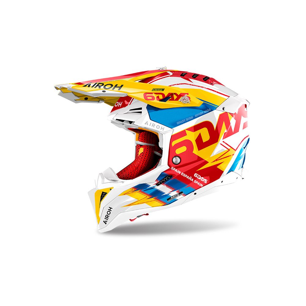 MX/Enduro Moto Helmet Wraaap 6Days Spain 2024 Gloss