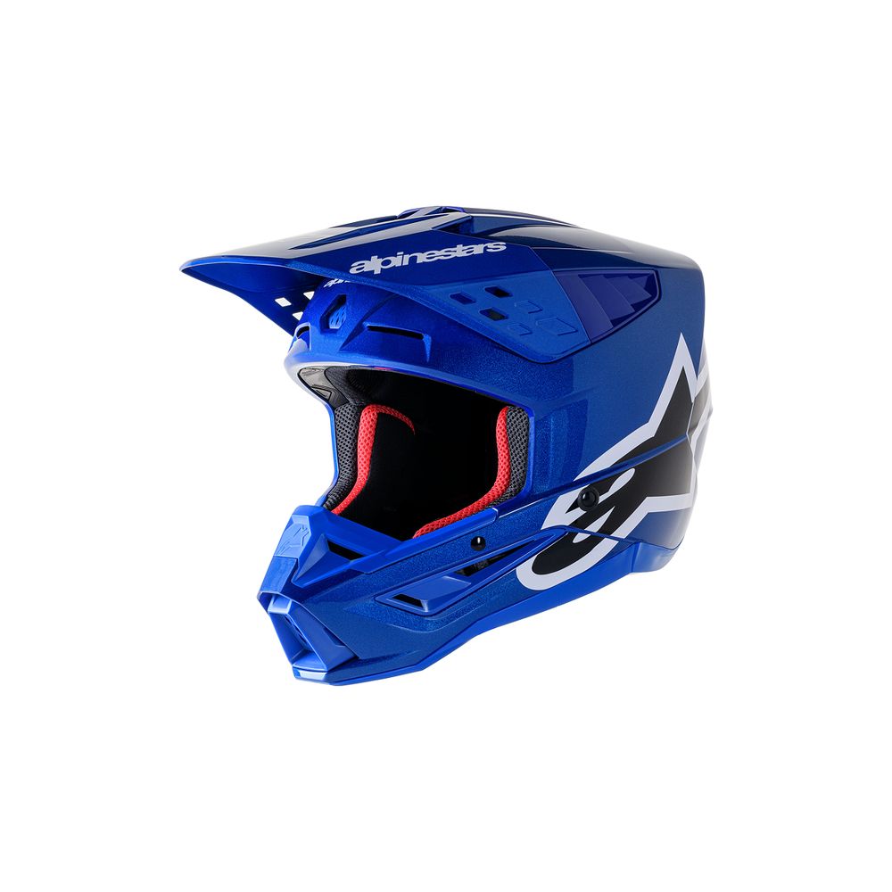 Enduro/MX Moto Helmet Supertech M5 Corp Blue/Black/White 24