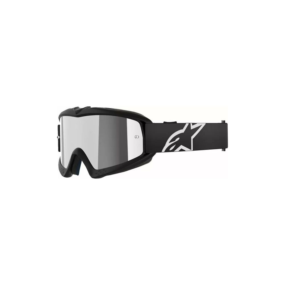 Kids MX/Enduro Goggles Vision Youth Corp Black/Mirror Silver