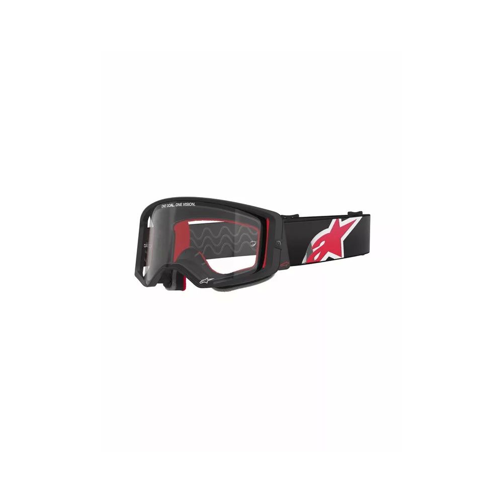 MX/Enduro Goggles Supertech Corp ABS Vision Black/Red/Clear