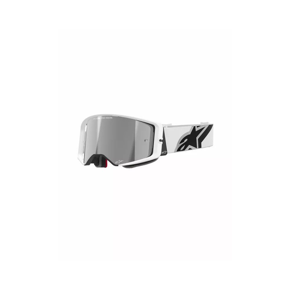 Ochelari Moto MX/Enduro Supertech Corp ABS Vision White/Grey/Mirror Silver