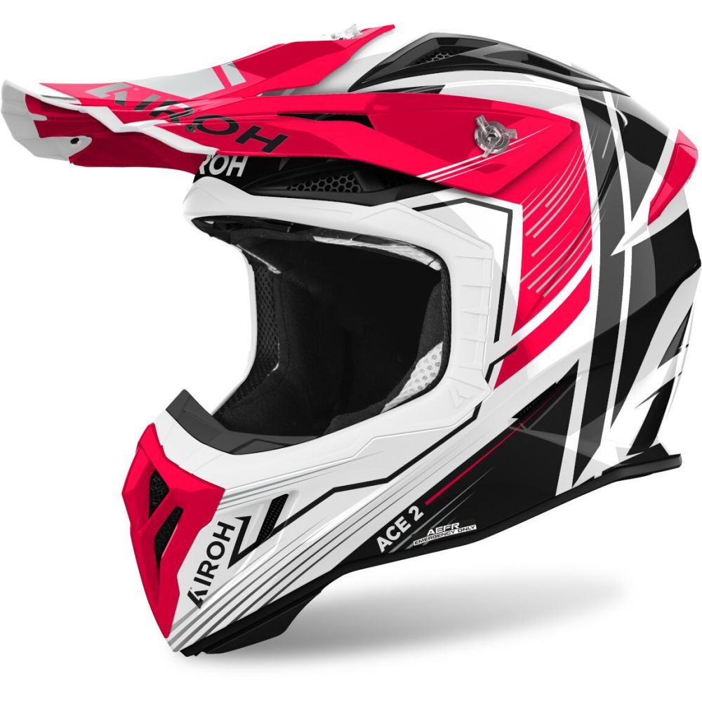 MX/Enduro Moto Helmet Aviator Ace 2 Engine Red Gloss